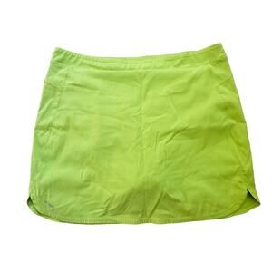 Adidas | Lined‎ Light Weight Skort | Lime Green | SZ 12